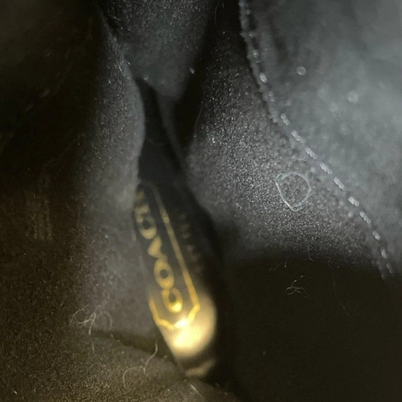 Coach Black Lace Up Wedge Boots - Picture 7 of 16